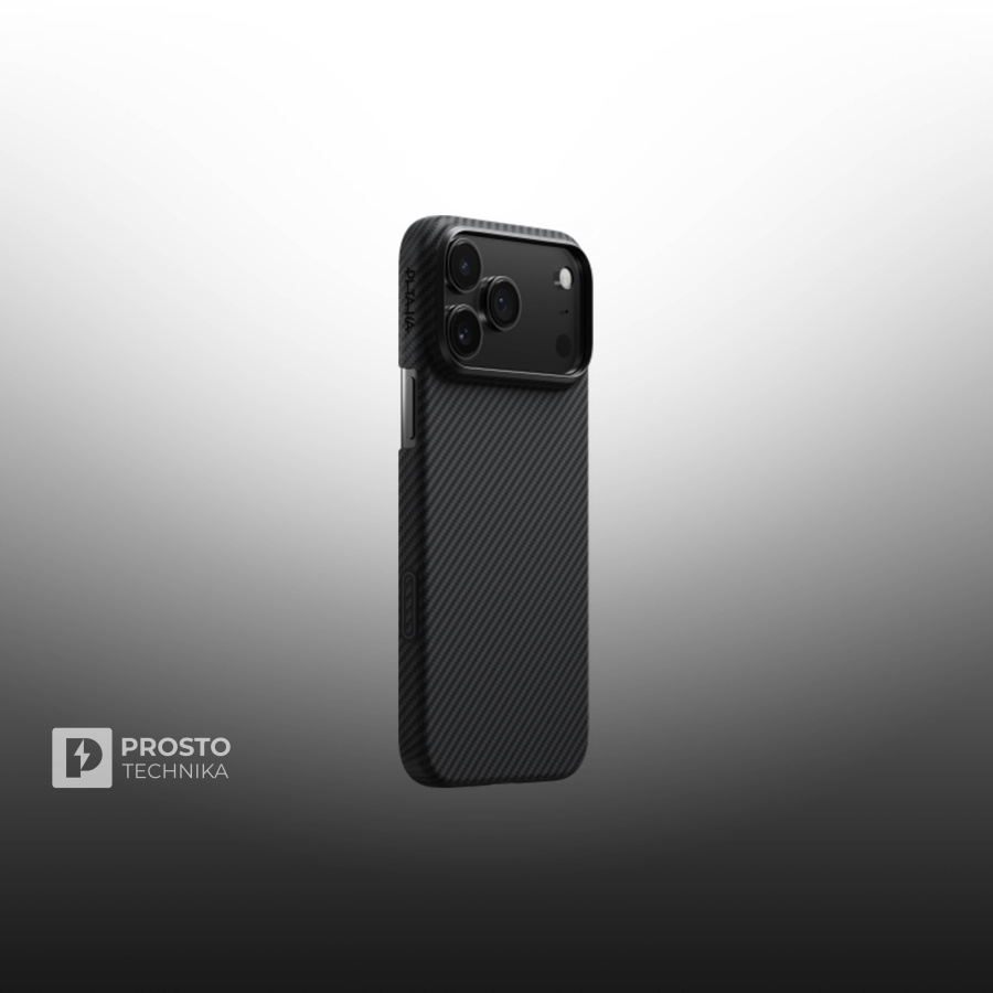 Чехол Pitaka Ultra-Slim Case для iPhone 17 Pro - Черный